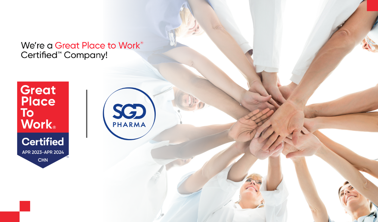 SGD Pharma Great Place To Work Certification