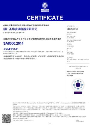 SA 8000 SGD Asia Pacific