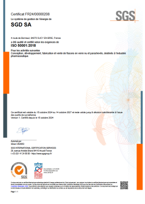 ISO 50001 - Sucy (SGD SA)